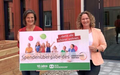 VME-Spendenübergabe: Möbel für Hamburger SOS-Kinderdorf